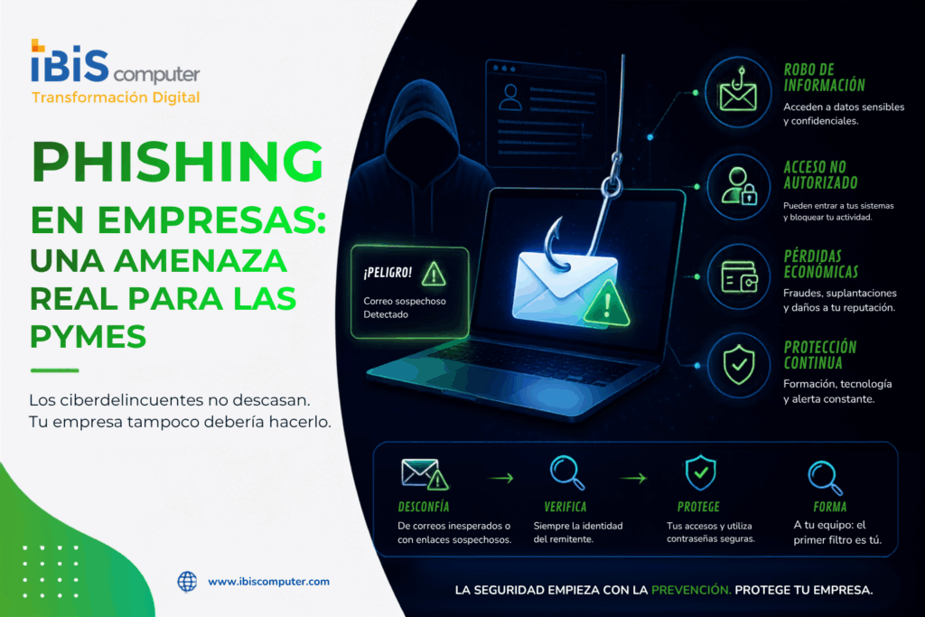 Phishing en empresas: